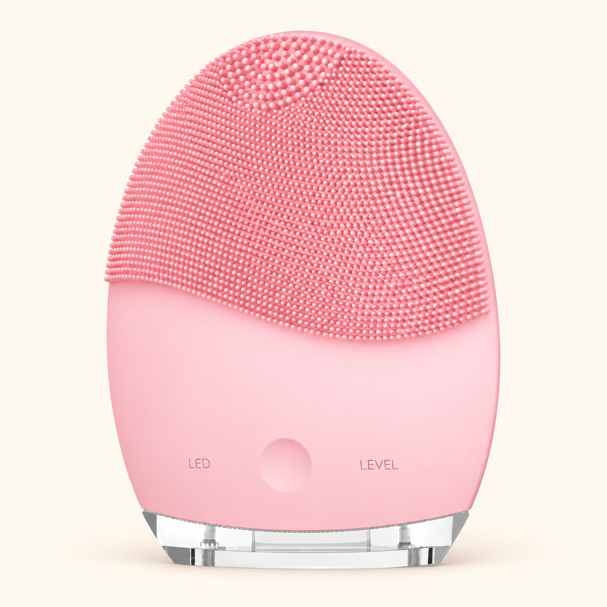 Ecobling Silicone Cleansing Brush — product photo — pink colour option