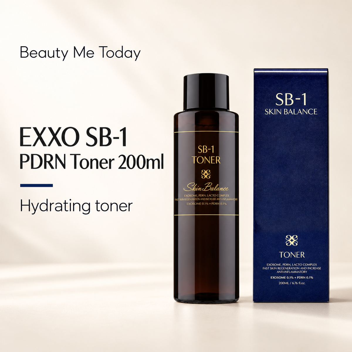 EXXO SB-1 PDRN Toner 200ml — product cover
