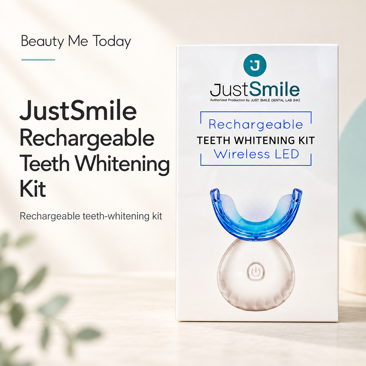 JustSmile Rechargeable Teeth Whitening Kit — product cover